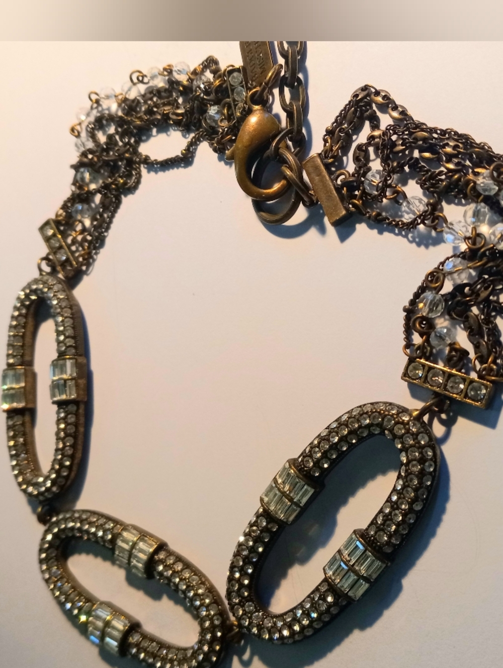 Badgley Mischka Limited Edition Silver and Black Necklace - Picture 5 of 7